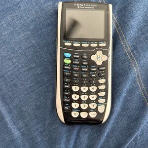 Texas Instruments TI-84 Plus C Silver Edition in Black and Silver